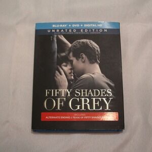 Fifty Shades Of Grey Blu-Ray DVD Digital HD Unrated Edition Alternate Ending